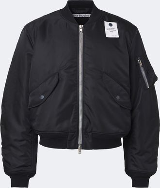 Acne Studios Chaqueta bomber con logo