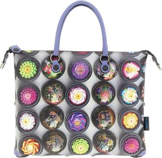 Gabs Omkeerbare Reisprint Leren Tas - Dames - Shoppers - Veelkleurig - ONE Size - Leer - Tassen