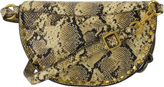 Isabel Marant Womens Skano Belt Bag Beige Calfskin