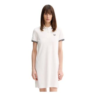 Fred Perry Dames, Jurken, Wit, Maat: XS