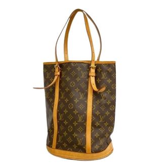 Louis Vuitton Pre-owned Bucket Bags, female, Brown, Size: ONE SIZE Pre-owned Bucket GM Tote Bag