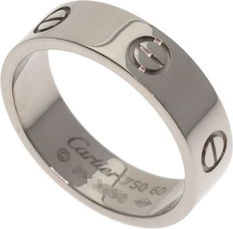 Cartier White Gold (18K) Band Ring (Pre-Owned)