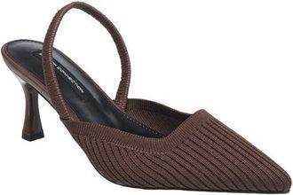 French Connection Bobo Slingback Kitten Heel in Brown at Nordstrom, Size 10