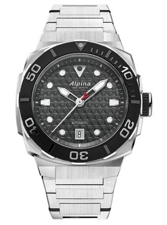 Alpina Seastrong Diver Extreme Heren Zilveren Horloge AL-525G3VE6B
