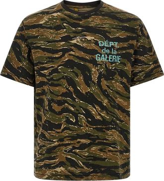 Gallery Dept. T Shirt Verde, Nero-Uomo