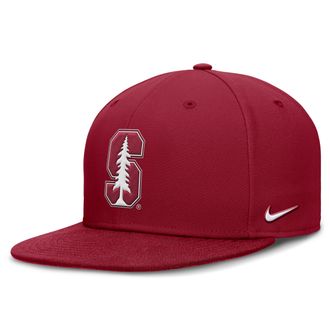 Nike Stanford Cardinal On-Field Pro Nike Mens Dri-FIT College Fitted Hat in Red | NC1169WSDN-CXB