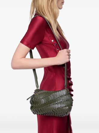 Paco Rabanne Borsa a tracolla Paco in pelle - Verde