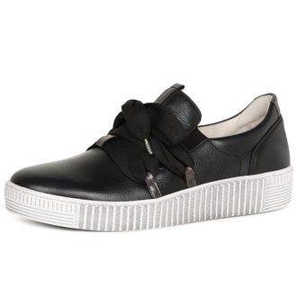 Gabor Waltz Womens Casual Trainers 5.5 UK Black (Smokey)