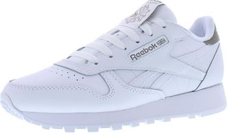 Reebok Womens Classic Leather Sneaker, White, 6 UK