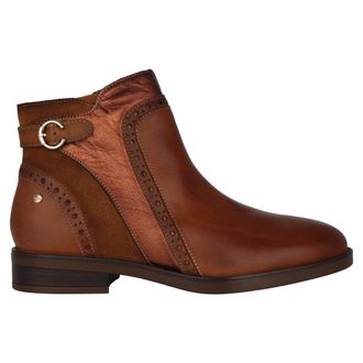Pikolinos Bruine Dames Enkellaars - Puertollano - Dames - Enkellaarsjes - Bruin - 37 EU - Schoenen