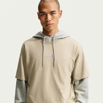 Nike Mens Nike Sportswear Premium Essentials T-Shirt in Brown | IM9343-253