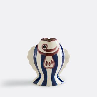 La Redoute Interieurs Visvormige vaas van keramiek, hoogte 24 cm, FISKA