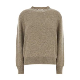 The Row Truien & Vesten, Dames, Beige, S, Kasjmier, Noval Trui