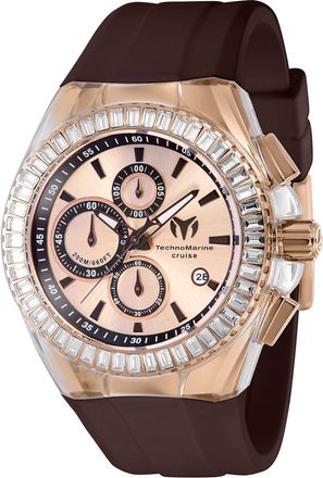 Technomarine Cruise Chronograph Rose Gold-tone Dial Mens Watch TM-121166