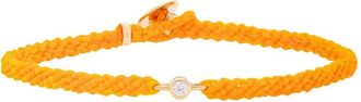Scosha Bracciale in oro giallo 10 carati con diamanti bianchi - Arancione