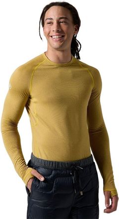 Backcountry Pines Micrrid Ultra-Lt Baselayer Crew Top - Mens in Hot Spot at Nordstrom, Size Xx-Large