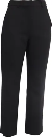 Max Mara Weeken Cropped Trousers in Black Polyester