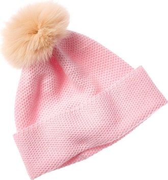 Portolano Stitched Cashmere-Blend Hat