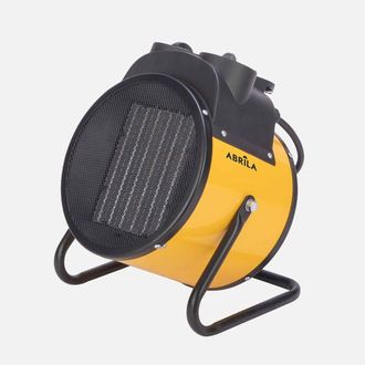 OEM Fabrilamp Termoventilador Cer&aacute;mico Industrial Dover 5000w Amarillo Trif&aacute;sico 400v - 3 Potencias, Termostato Regulable, Seguridad, Asa Robusta - 34x28x