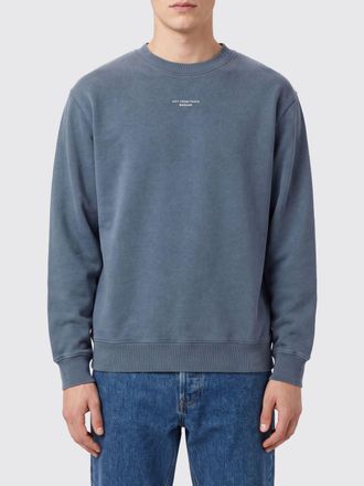 Dr&ocirc;le de Monsieur Dr&ocirc;le de Monsieur Relaxed Fit Cotton Crewneck Jumper with Contrast Logo