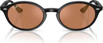 Ray-Ban Sunglasses Rb4315 601/40 Black/Brown Gold Mirrored Unisex