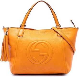 Gucci Pre-owned Gucci Small Calfskin Soho Cellarius Satchel Ladies FVL0G6YQVY7YPVUS