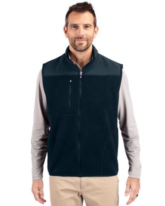 Cutter & Buck Cascade Eco Fleece Mens Vest