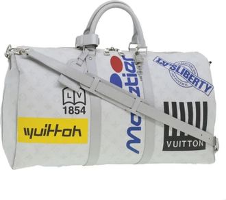 Louis Vuitton Pre-owned Weekendtas - Dames - Vintage Weekendtas - Wit - ONE Size - Vintage
