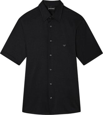 Emporio Armani Black Logo Shirt