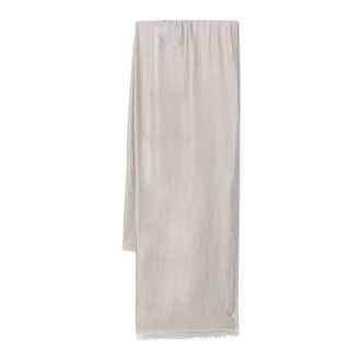 Emporio Armani Accessoires, Heren, Grijs, ONE Size, Viscose Sjaal