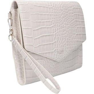 Ted Baker Wesslie Clutch - Dames - Tassen - Beige - Maat: ONE Size