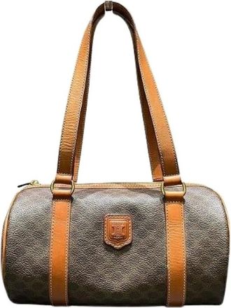 Celine Pre-owned Handbags, female, Brown, Size: ONE SIZE Pre-owned Vintage Handbag