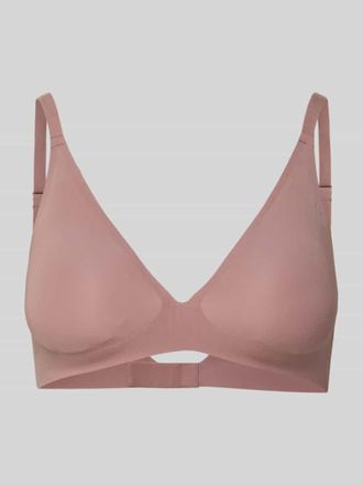 sloggi Bralette mit Push Up Effekt Serie Zero Feel in Altrosa, Gr&ouml;&szlig;e XL