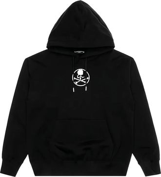 MASTERMIND WORLD Felpa con cappuccio e stampa teschio - Nero