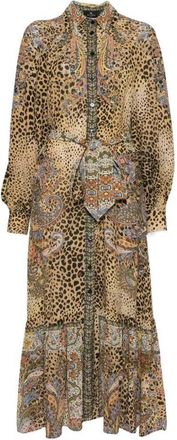 Etro Etro Midi-jurk met paisley dierenprint