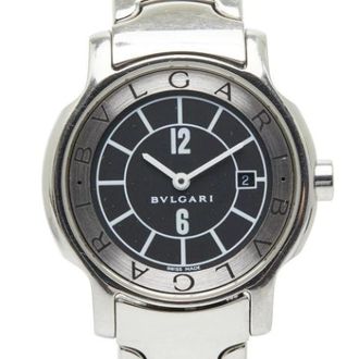 Bulgari Pre-owned Vintage Horloge - Dames - Vintage Horloges - Zwart - ONE Size - Vintage