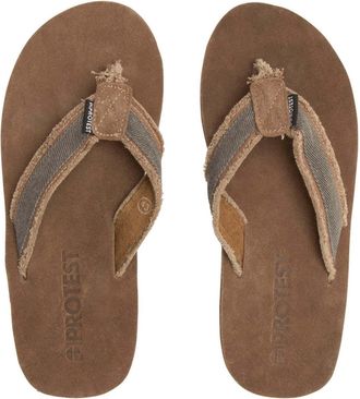 Protest Slipper PROTEST Flip Flop GABONA, Herren, Gr. 46, braun (coconut), Obermaterial: 100% Synthetik synthetic., Schuhe Slipper