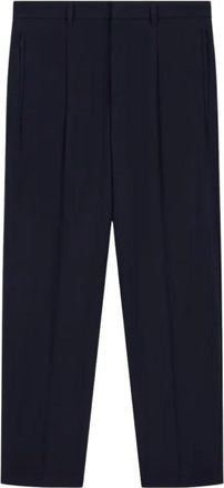 Emporio Armani Capsule Broeken - Heren - Nette broeken - Blauw - S - Broeken