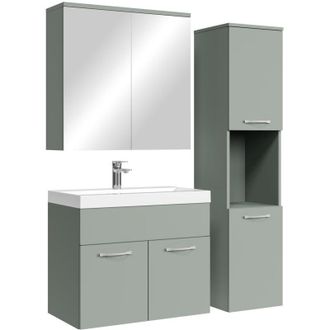 Badplaats Conjunto De Muebles De Ba&ntilde;o Montreal 60 Cm - Verde Mate - Mueble