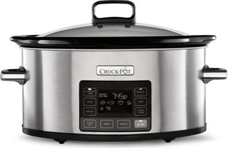 Crock Pot Crockpot Olla De Cocci&oacute;n Lenta Digital Timeselect 5,6l Csc066x