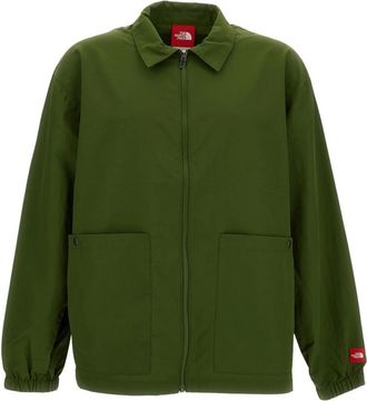 The North Face Red Box Nylon Shirt - Heren - Outdoorjassen - Groen - M - Nylon - Fitness
