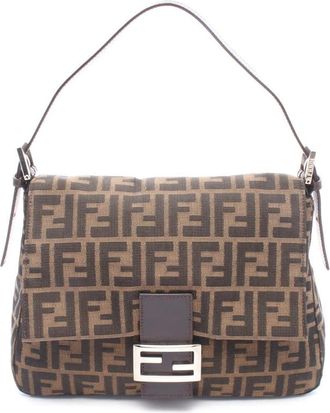 Fendi Pre-owned Fendi Zucca Canvas Mamma Forever Ladies N1OP0IOCRBITAE7K