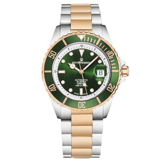 Revue Thommen Diver Automatic Green Dial Mens Watch 17571.2454