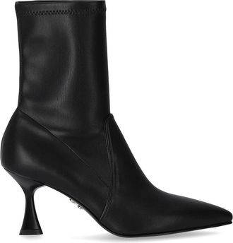 Sergio Levantesi Janet Black Heeled Ankle Boot