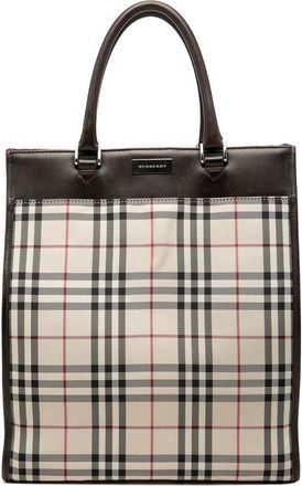 Burberry Pre-owned Burberry House Check Canvas Tote Ladies T3FWRSK82OGFX0DJ