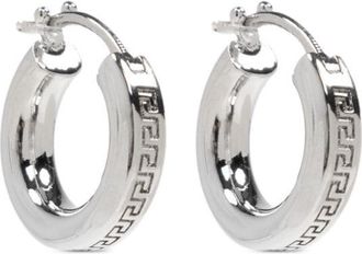 Versace Greca hoop earrings - Silver