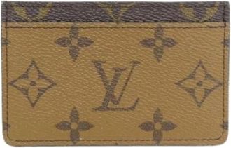 Louis Vuitton Pre-owned Wallets, male, Brown, Size: ONE SIZE Pre-owned Canvas wallets