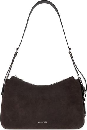 Michael Michael Kors Borsa a spalla in pelle scamosciata - Marrone