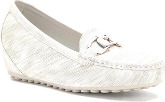 Unze Women Aldrich Soft Slip On Moccasins UK Size 3-8 Silver