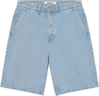Won Hundred Dan Shorts - Heren - Denim shorts - Blauw - W32 - Denim - Korte Broeken